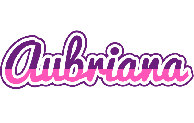 Aubriana cheerful logo