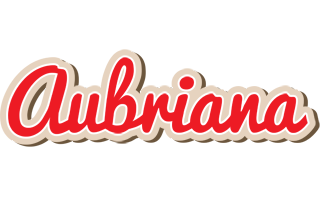 Aubriana chocolate logo