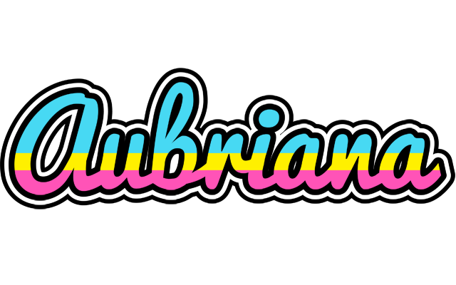 Aubriana circus logo
