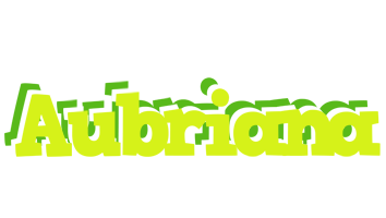 Aubriana citrus logo