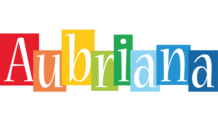 Aubriana colors logo