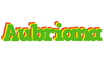 Aubriana crocodile logo