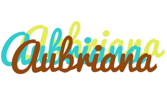 Aubriana cupcake logo