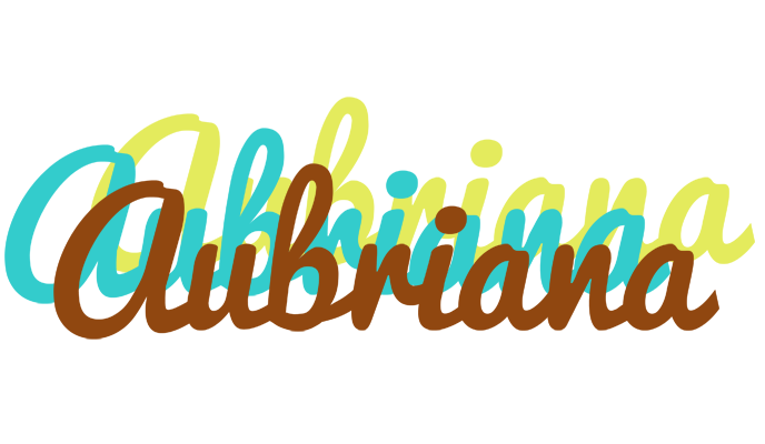 Aubriana cupcake logo