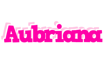 Aubriana dancing logo