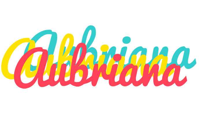Aubriana disco logo