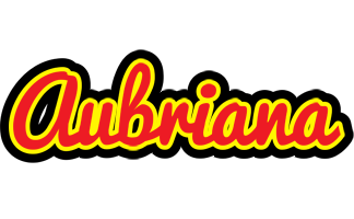 Aubriana fireman logo