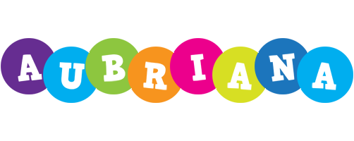 Aubriana happy logo