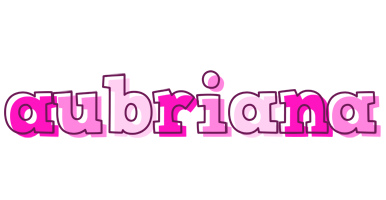 Aubriana hello logo