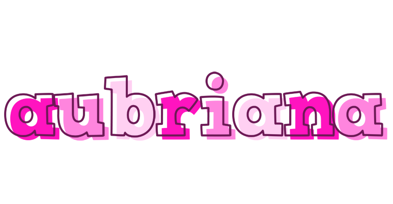 Aubriana hello logo