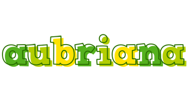 Aubriana juice logo