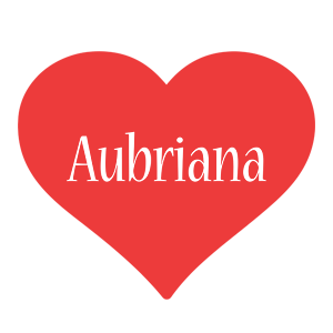 Aubriana love logo