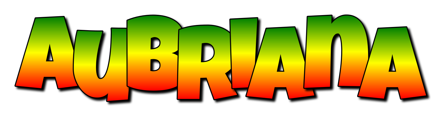 Aubriana mango logo