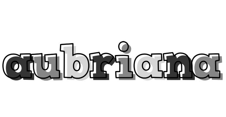 Aubriana night logo
