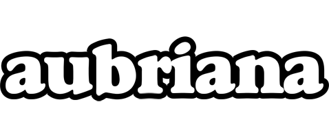 Aubriana panda logo