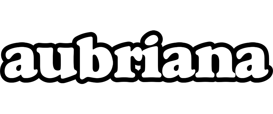 Aubriana panda logo