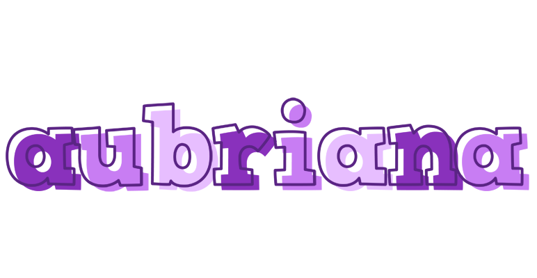 Aubriana sensual logo