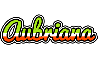 Aubriana superfun logo