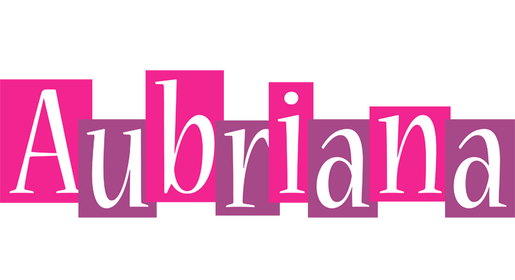 Aubriana whine logo