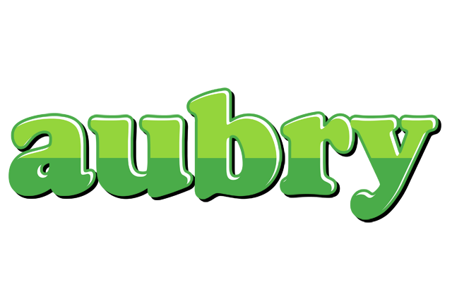 Aubry apple logo