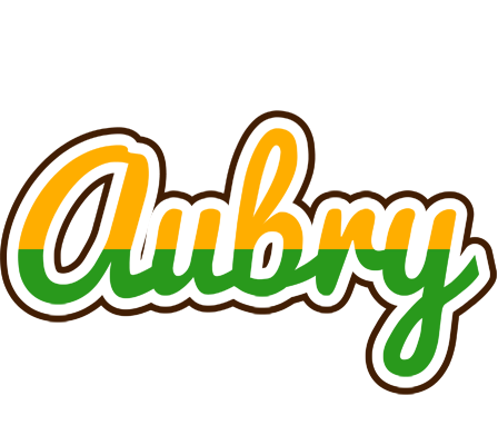 Aubry banana logo