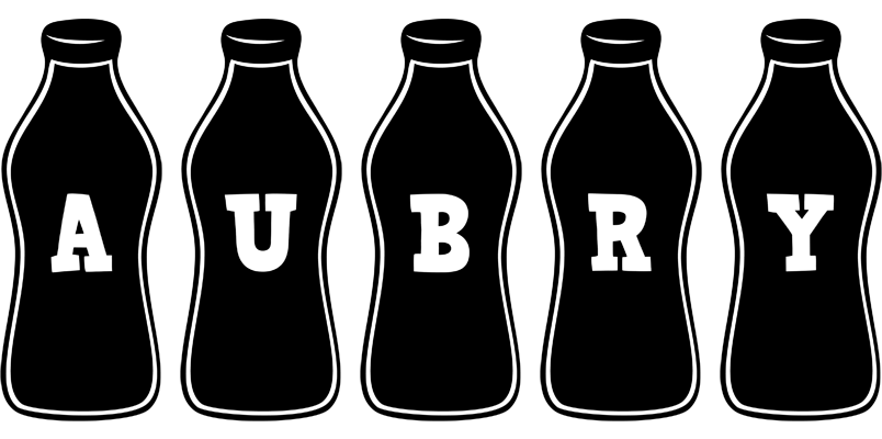 Aubry bottle logo