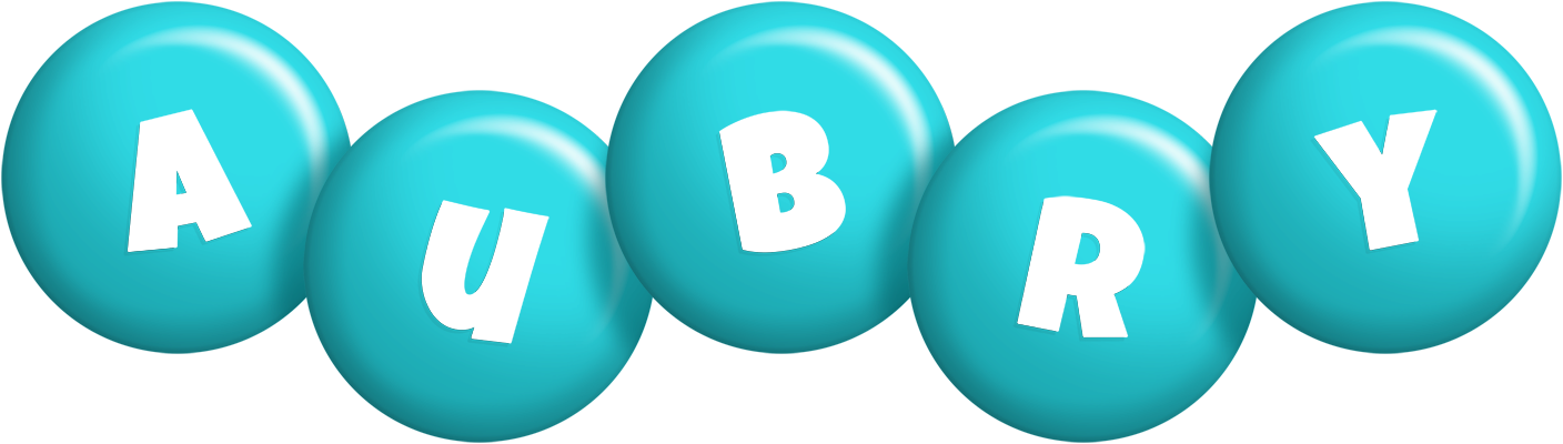 Aubry candy-azur logo