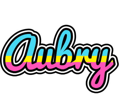 Aubry circus logo