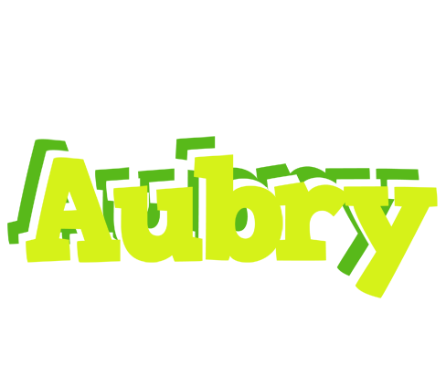 Aubry citrus logo