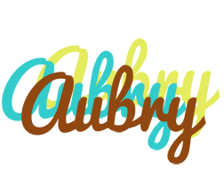 Aubry cupcake logo