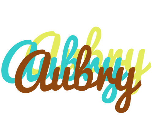 Aubry cupcake logo