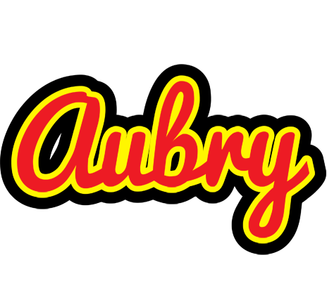 Aubry fireman logo