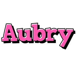 Aubry girlish logo