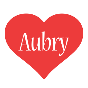 Aubry love logo