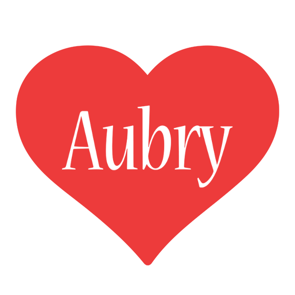Aubry love logo