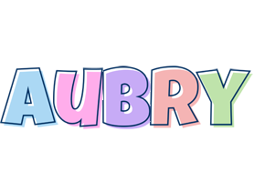 Aubry pastel logo