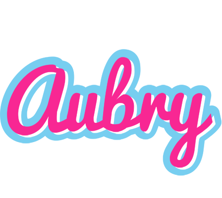 Aubry popstar logo