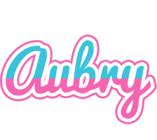 Aubry woman logo