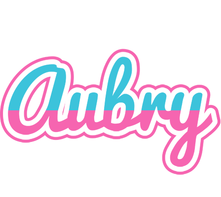Aubry woman logo