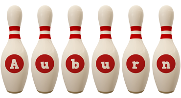 Auburn bowling-pin logo