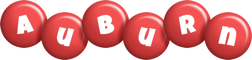 Auburn candy-red logo