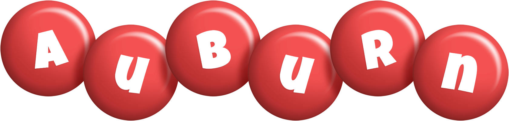 Auburn candy-red logo