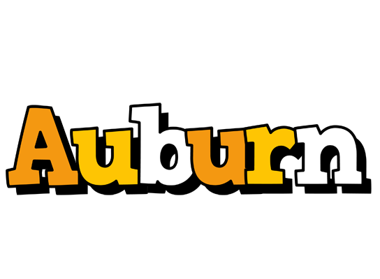 Auburn cartoon logo