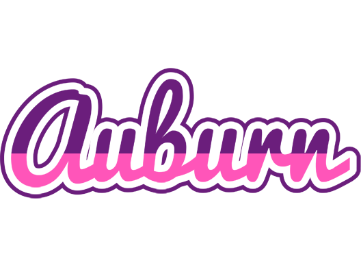 Auburn cheerful logo