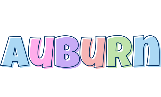 Auburn pastel logo