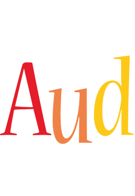 Aud birthday logo