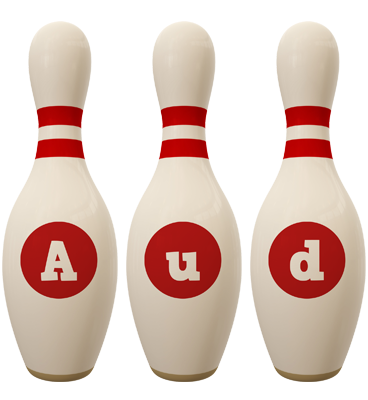 Aud bowling-pin logo