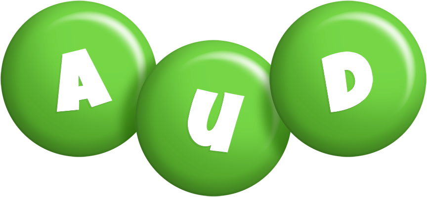 Aud candy-green logo