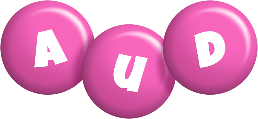 Aud candy-pink logo