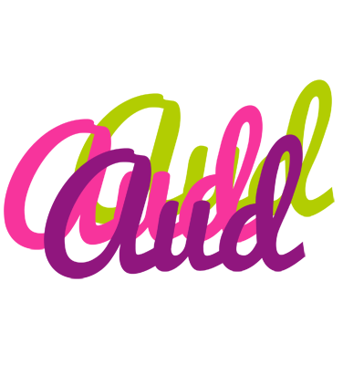 Aud flowers logo